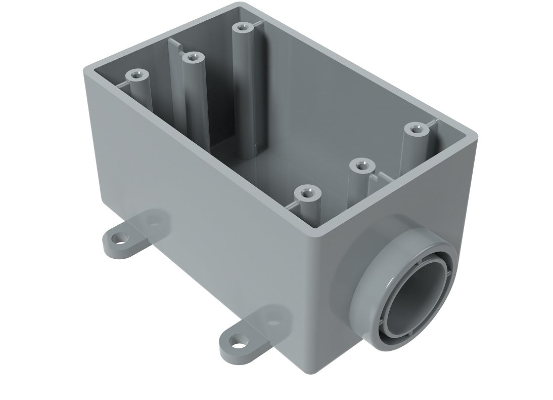 PVC Fittings: D44- 1-Gang FSE Box