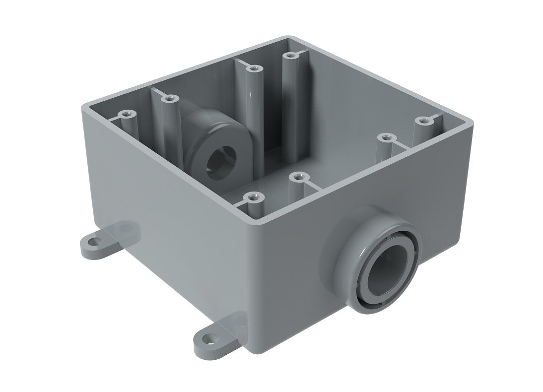 PVC Fittings: D47- 2-Gang FSE Box